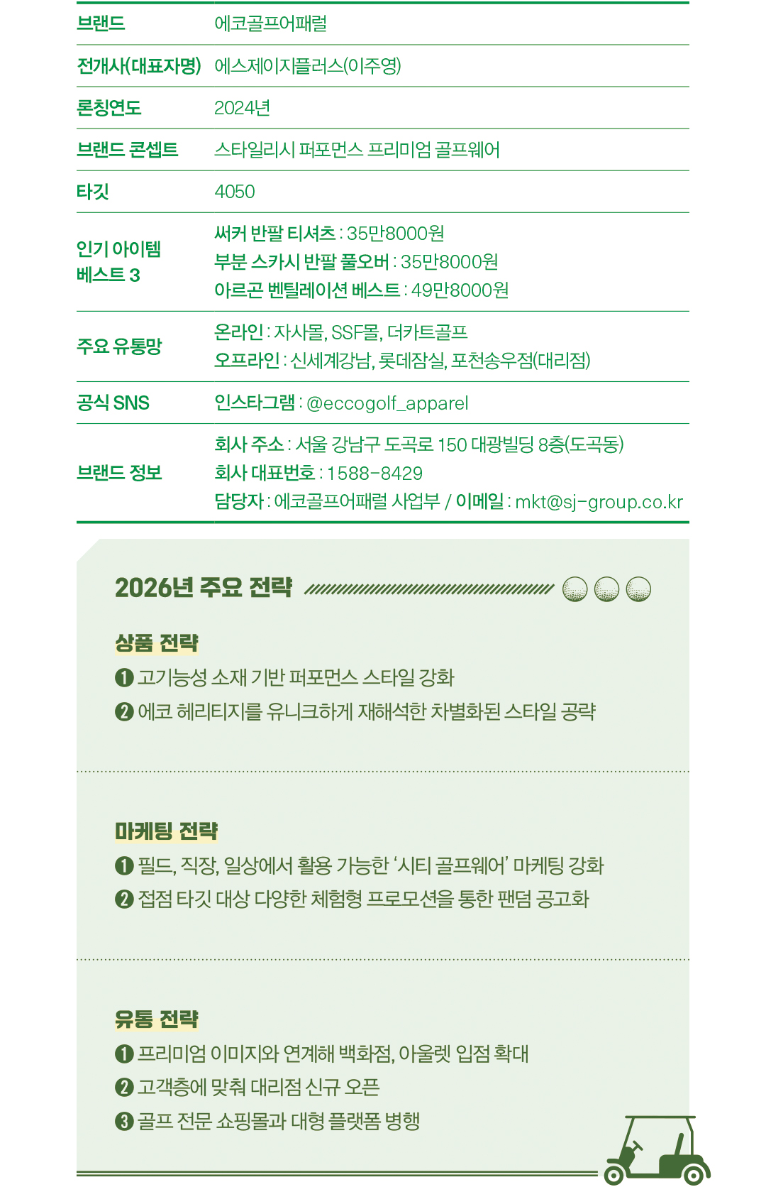 [2026 골프 북인북 ❺] 에코골프어패럴, ‘퍼포먼스 프리미엄 골프웨어’ 입지 강화 462-Image